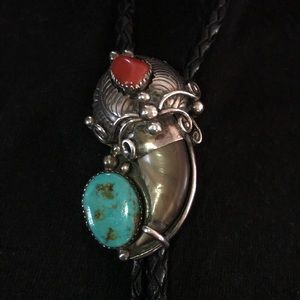 Native American Sterling Silver Turquoise